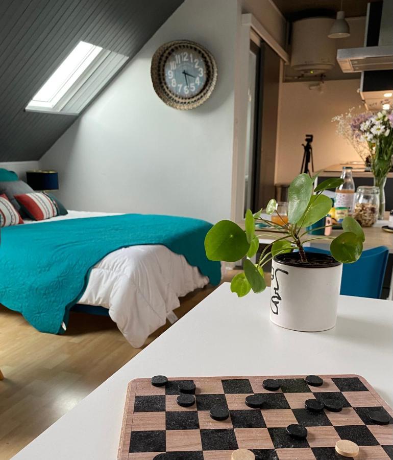 Апартаменти Agreable Cocon Sous Les Toits - Parking - Wifi Пленеф-Валь-Андре Екстер'єр фото