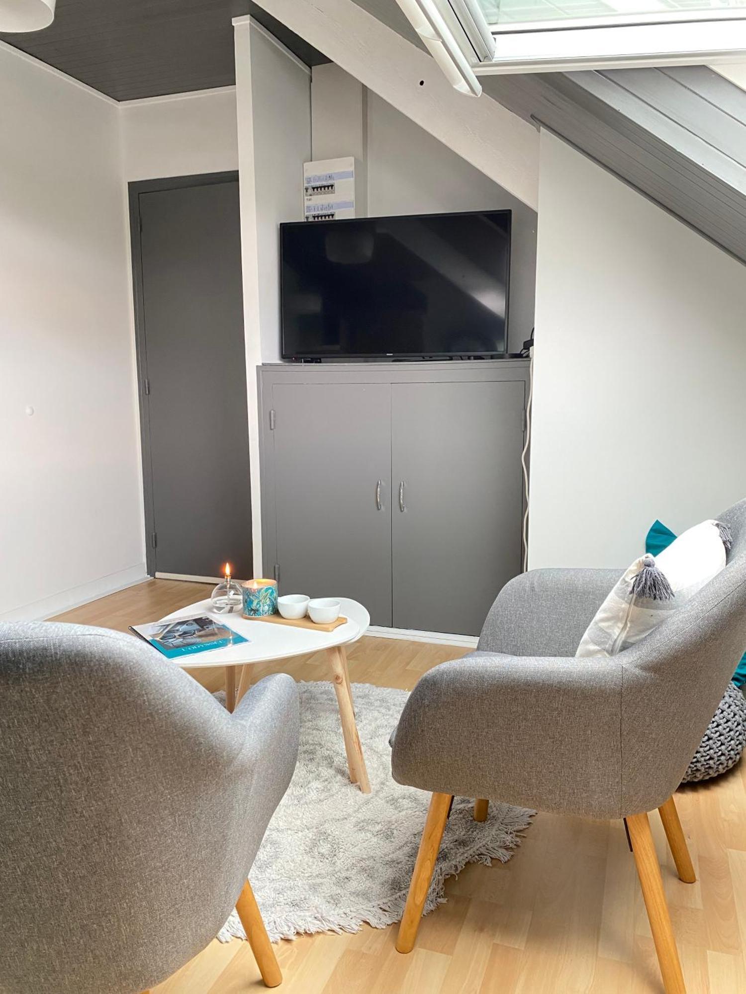 Апартаменти Agreable Cocon Sous Les Toits - Parking - Wifi Пленеф-Валь-Андре Екстер'єр фото