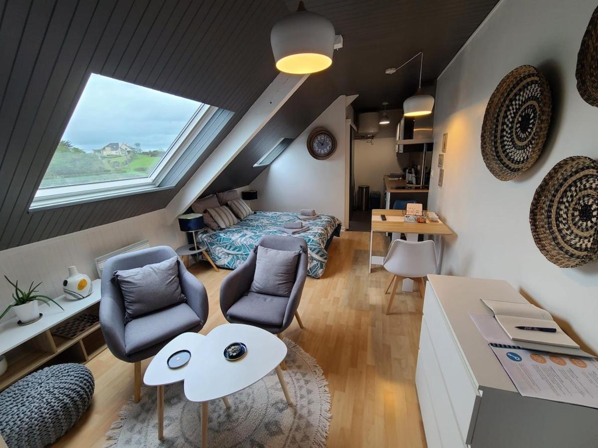 Апартаменти Agreable Cocon Sous Les Toits - Parking - Wifi Пленеф-Валь-Андре Екстер'єр фото